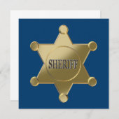 Sheriff golden star (Front/Back)
