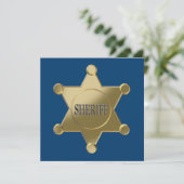 Sheriff golden star (Standing Front)