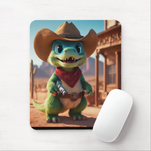 Sheriff on Duty Mouse Pad
