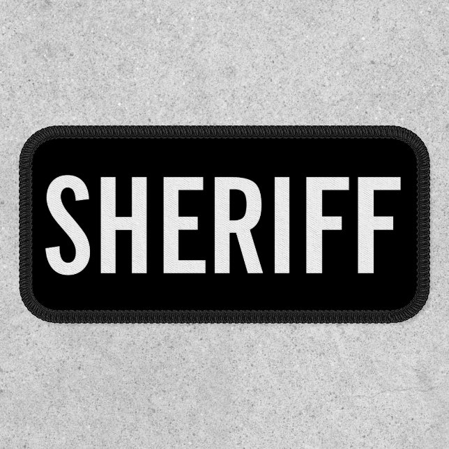 Sheriff Patch (Front)