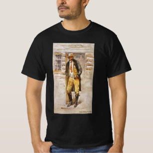 Sheriff Portrait by Seltzer, Vintage West Cowboy T-Shirt