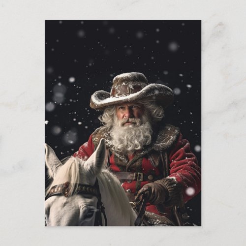 Sheriff Santa Claus Postcard