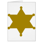 Sheriff star (Front)