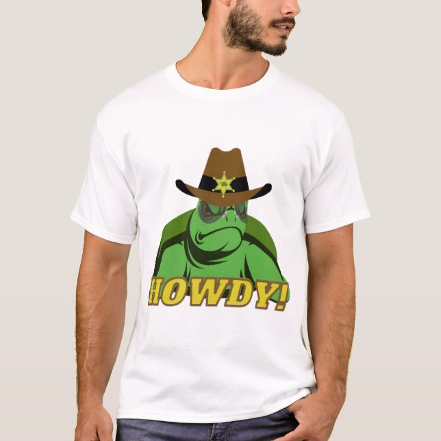 Sheriff Turtle T-Shirt (Front)