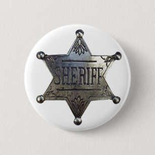 Sheriff's Badge Button