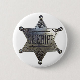 Sheriff's Badge Button