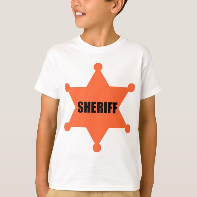 Sheriff's Badge T-Shirt (Front)