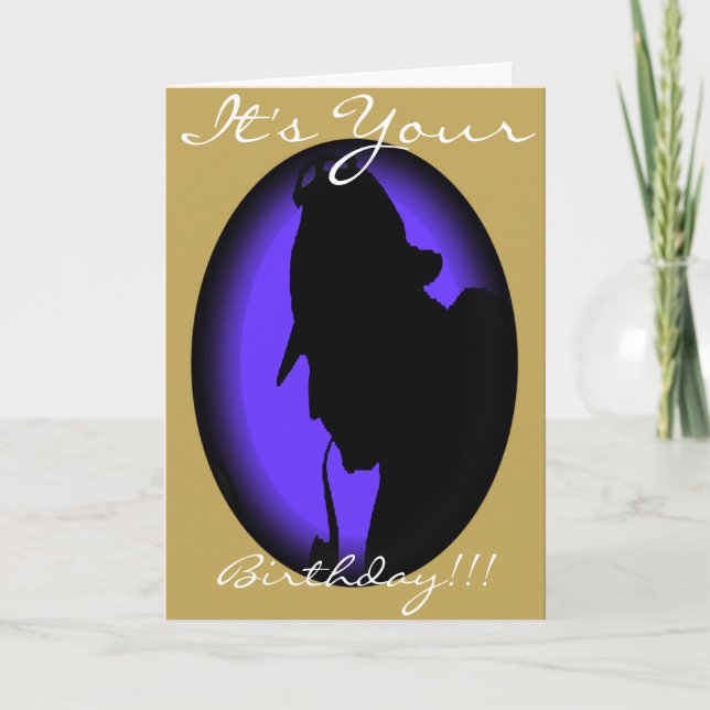 SHERLOCK HOLMES BIRTHDAY CARD (Front)