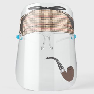 Sherlock Holmes Face Shield