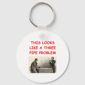 SHERLOCK holmes gifts t-shirts Keychain