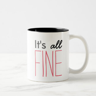 Sherlock It's All Fine Mug