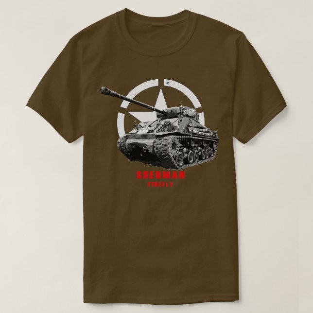Sherman Firefly Fury Military tank WW2 (Design Front)