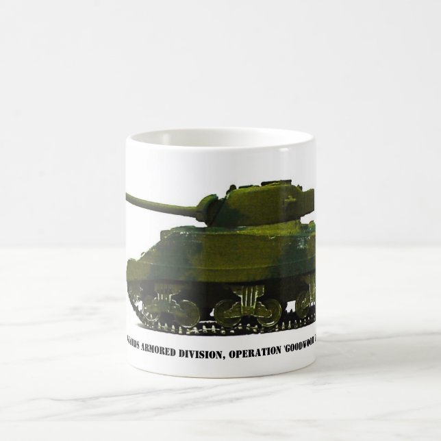 Sherman 'Firefly'  Guards Armored Div... Coffee Mug (Center)