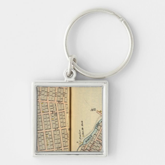 Sherman Park, New York Keychain (Front)