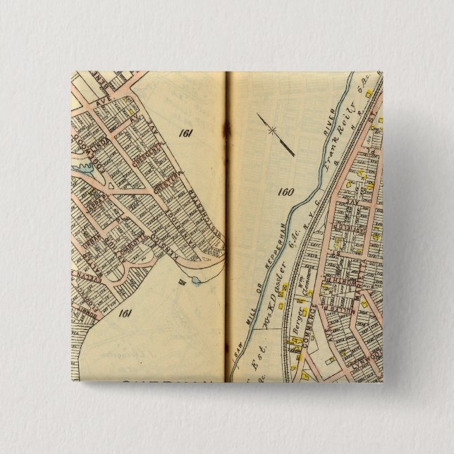 Sherman Park, New York Pinback Button (Front)