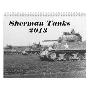Sherman Tank Calendar