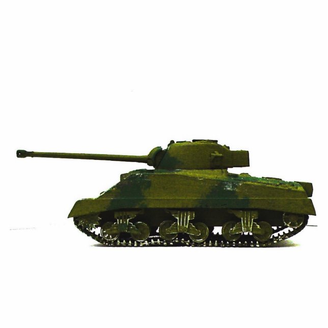 Sherman Tank Photo Sculpture (Front)