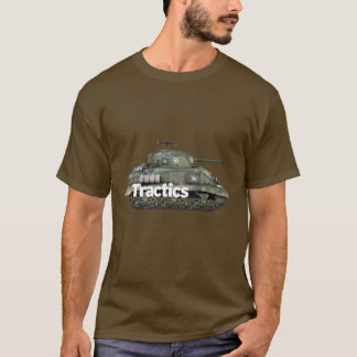 Sherman with Tractics Name Dark T-Shirt
