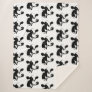 Sherpa Blanket-Black and White Cow Sherpa Blanket