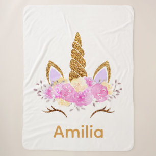 Sherpa Unicorn Blanket