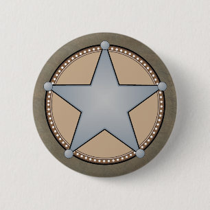 Sherriff Badge Button
