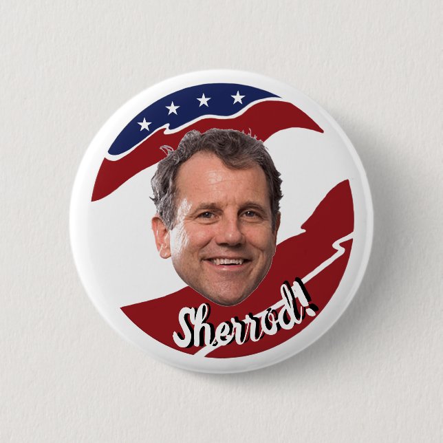 Sherrod Brown 2020 Button (Front)