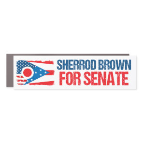 Sherrod Brown for Senate 2026 Election Bumper Car Magnet