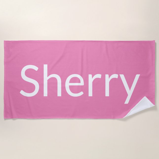 Sherry Beach Towel (Front)