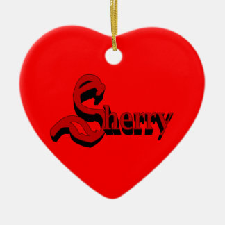 Sherry Ornament