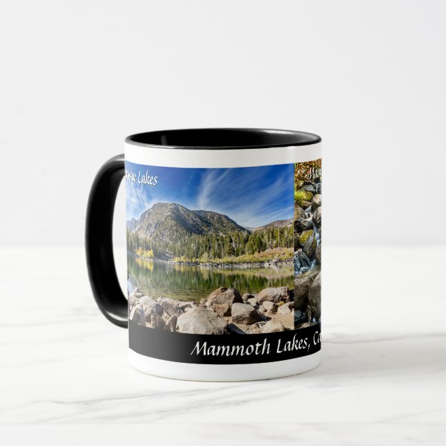 Sherwin Lakes & Mammoth Creek, Mammoth Lakes Area Mug (Front Left)