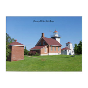 Sherwood Point Lighthouse acrylic wall art