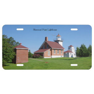 Sherwood Point Lighthouse license plate