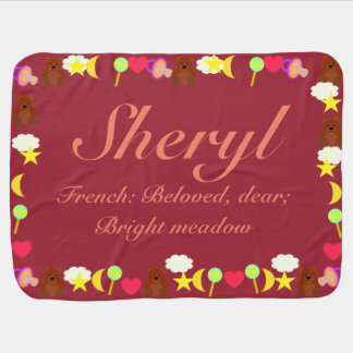 Sheryl Baby Blanket Template