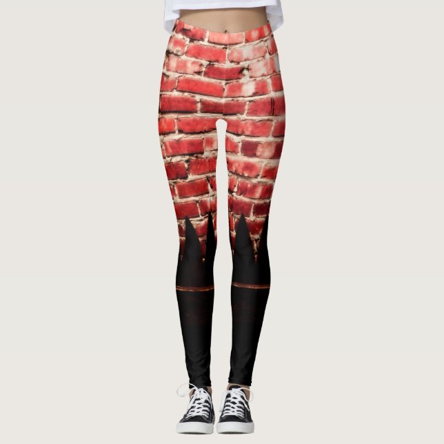 She's a Brick House Leggings (Front)