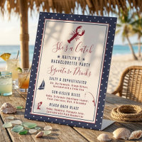 She's A Catch Coastal Bachelorette Party Cocktails