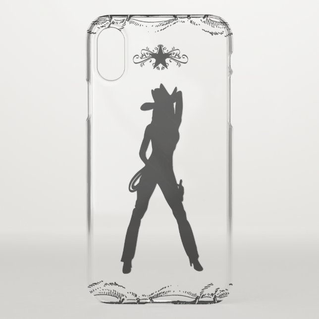 She's a Cowgirl Uncommon iPhone Case (Back)