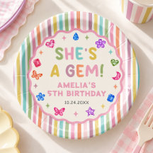 She's a Gem Colorful Girl Birthday Party