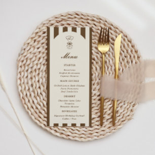 She's A Tini Bit Older Coffee Martini Birthday Menu