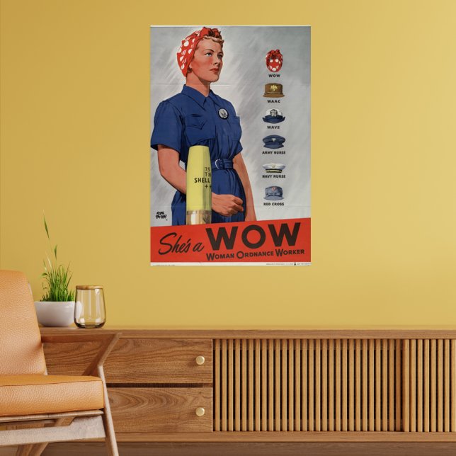 She's a WOW Poster (Living Room 2)