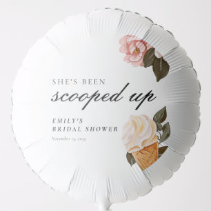 She's Been Scooped Up Bridal Shower Balloon
