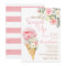 She's Been Scooped Up Bridal Shower Invitation