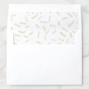 She's Been Scooped Up Vanilla Bridal Shower Envelope Liner