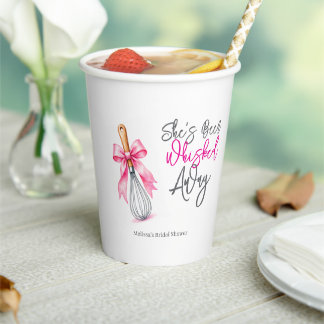 She's Been Whisked Away Bridal Shower Paper Cup