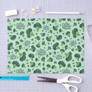 She's Choppin' Broccoli Gen X Humor Novelty Tissue Paper