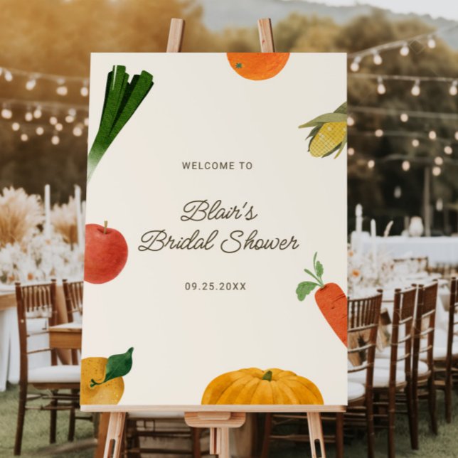 She's Fresh Off The Market Bridal Shower Foam Board (Creator Uploaded)