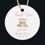 She's Fresh Off the Market Bridal Shower Thank You Favor Tags<br><div class="desc">She's Fresh Off the Market Floral Bridal Shower Thank You Favor Tags
All wording can be customized</div>