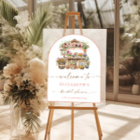 She's Fresh Off the Market Bridal Shower Welcome