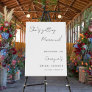 She's Getting Married Script Bridal Shower Welcome Foam Board