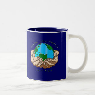 SHE'S IN OUR HANDS Collection Two-Tone Coffee Mug