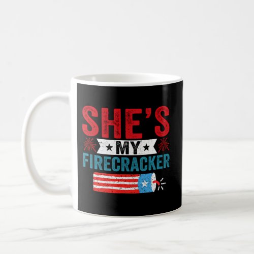 SheS My Firecracker His And Hers 4Th July Coffee Mug
